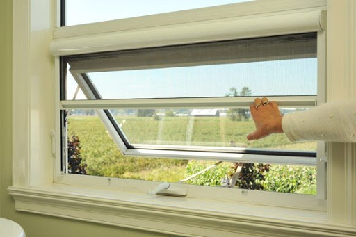 Retractable screens for windows