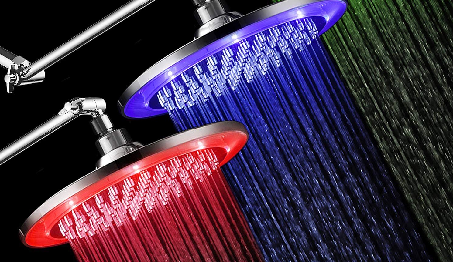 shower heads that light up